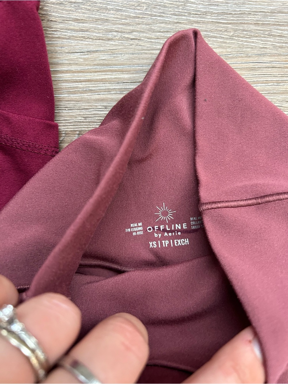 Bundle Leggings Pack - Fuchsia, Blush, Burgundy - Picture 7 of 7